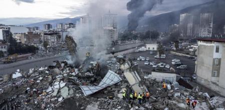 Turquía y Siria a vista de dron tras los terremotos