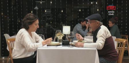 Vicente y Fina de cena