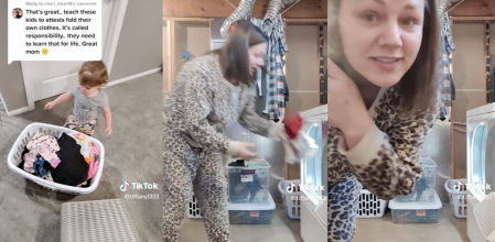 El 'truco' de una madre para hacer la colada que genera división de opiniones: "Yo creo que es una genialidad"