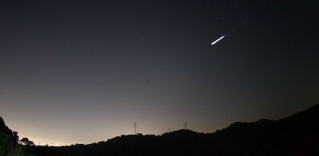 Bólido en el cielo del Vallès.