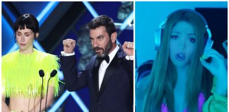 Arturo Valls hizo una referencia en los Goya al tema de Shakira