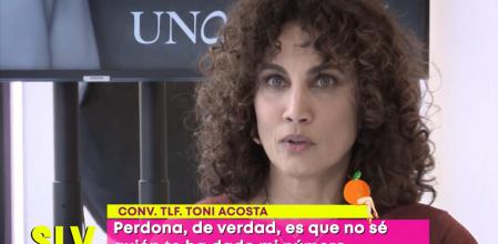Toni Acosta en 'Sálvame'