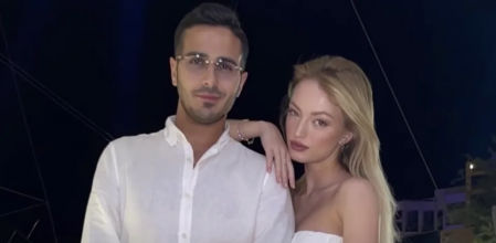 Simone Leviev y su ex pareja Kate Konlin