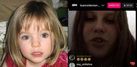 La chica que dice ser Madeleine McCann: “”Necesito hablar con mis posibles padres”