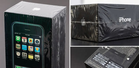 El iPhone de primera generación que se subastó por 63.000 dólares