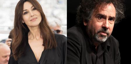 Monica Bellucci y Tim Burton