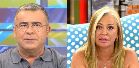 Jorge Javier Vázquez y Belén Esteban en 'Sálvame'