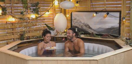 Javier y Ainara en 'First Dates'