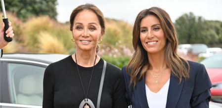 Isabel Preysler and Ana Boyer during Un encuentro para la cultura en libertad Forum in Madrid on Friday, 21 October 2022.