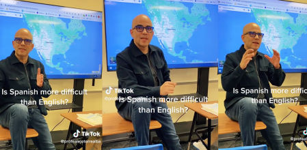 El profesor cree que la motivación, la exposición al idioma y la inteligencia juegan un papel importante