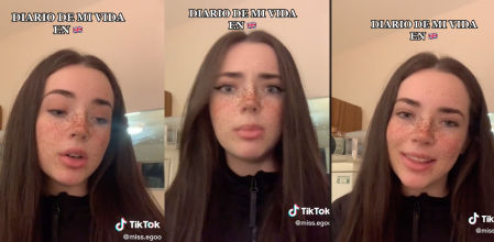 La joven quiere tener una especie de diario