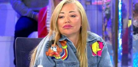 Belén Esteban esta tarde en 'Sálvame'