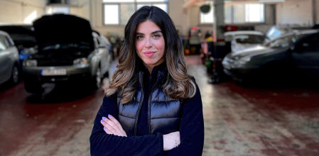 Irati Etxandi es una joven mecánica y ‘tiktoker’&nbsp;