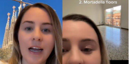 Kirsten explica que ha visitado muchos pisos en Barcelona