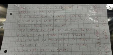 El cartel de una vecina en Logroño quejándose de los ruidos sexuales por la noche: “Esto tiene que ser ilegal”