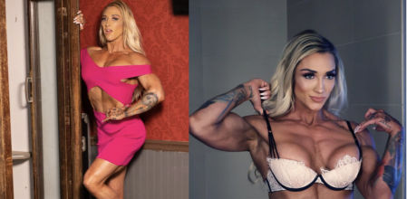 Una mujer gana más de 20.000 dólares al mes mostrando sus músculos en OnlyFans