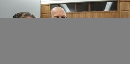 El nuevo presidente de la fundación del PP, Pablo Vázquez, junto al que fuera ministro de Fomento con Rajoy, Íñigo de la Serna