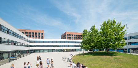 Vista exterior de las instalaciones del TecnoCampus, ubicadas en Mataró