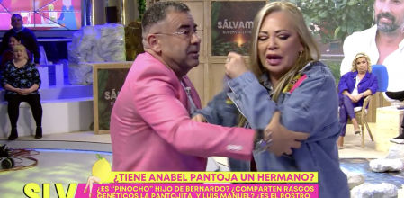 Belén Esteban y Jorge Javier protagonizan un desternillante momento por culpa del código ético: “¡Que no se puede decir eso!”
