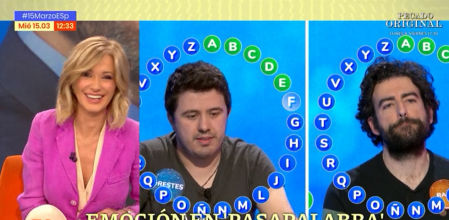 Susanna Griso se va de la lengua con 'Pasapalabra'