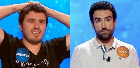 Orestes y Rafa en 'Pasapalabra'