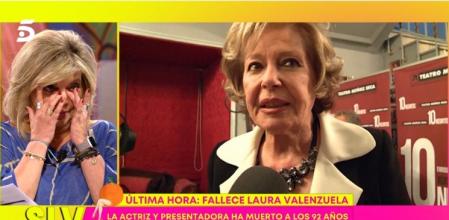 'Sálvame' se despide de Laura Valenzuela