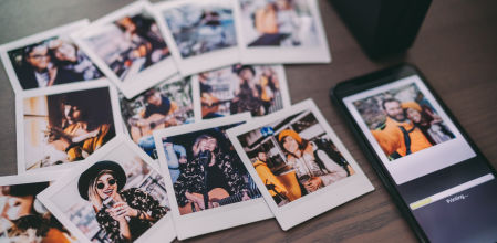 Fotos instantáneas con impresora portátil