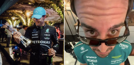 La hilarante respuesta de Fernando Alonso a Russell tras recuperar el tercer puesto en Arabia Saudí