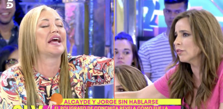 Belén Esteban y Carmen Alcayde, a degüello en ‘Sálvame’: “¡No tiene coj***s!”