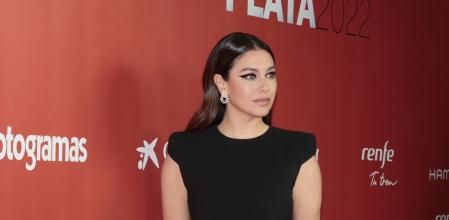 Blanca Suárez en la alfombra roja de los premios Fotogramas de Plata