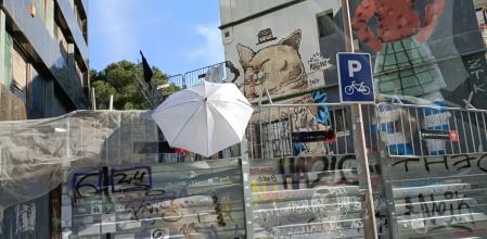 De este modo se preparan los okupas ante su posible desalojo