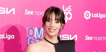 Gymnast Almudena Cid during the official presentation of Madrid Liga Music Experience on Wednesday, February 8, 2023