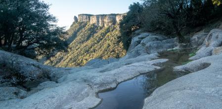 Amanecer seco en el Collsacabra.