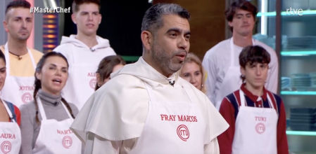 Fray Marcos luce hábito en 'MasterChef 11'