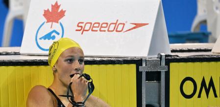 Summer McIntosh, tras lograr el récord