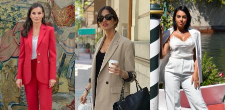 La reina Letizia, Sara Carbonero y Georgina Rodríguez muestran cómo llevar el blazer