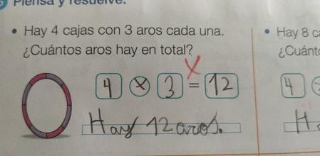 ¿Por qué este ejercicio de matemáticas está mal? Muestra la corrección de una profesora a su hijo y abre debate