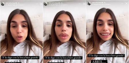 La reacción de Elena Furiase ha sido muy comentada en redes sociales