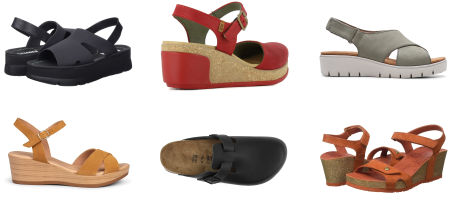 Sandalias cómodas 2023.