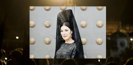 Raquel es devota de la Esperanza de Triana, cuya capilla debe mucho al esfuerzo de su abuelo paterno.