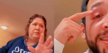 El tiktoker suele tener enfrentamientos con su suegra