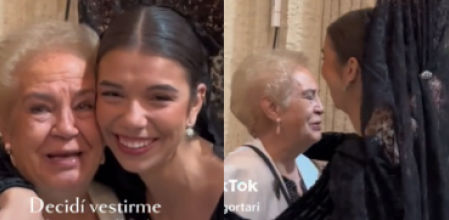 La joven ha querido compartir este emotivo momento con sus seguidores