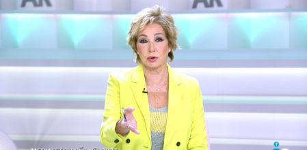 Momento en el que Ana Rosa Quintana dedica su programa de hoy a las peluquerías