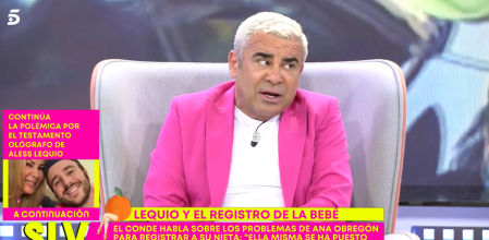 Jorge Javier muy crítico con Ana Obregón