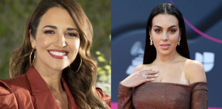 Paula Echevarría muestra el regalo que le ha enviado Georgina