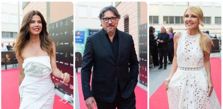 Juana Acosta, Carlos Bardem y Cayertana Guillén Cuervo, madrina del festival.