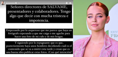 Laura Escanes estalla en redes sociales contra 'Sálvame' tras la publicación de unas imágenes comprometidas.