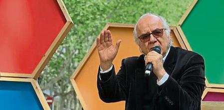 Boaventura Sousa, en un acto en Barcelona