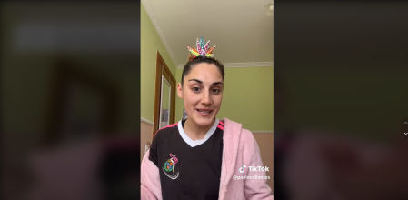 La tiktoker catalana Paula Collantes