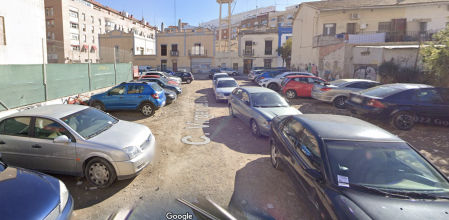 Solar en el barrio de Nou Moles, donde Compromís propone crear un aparcamiento público